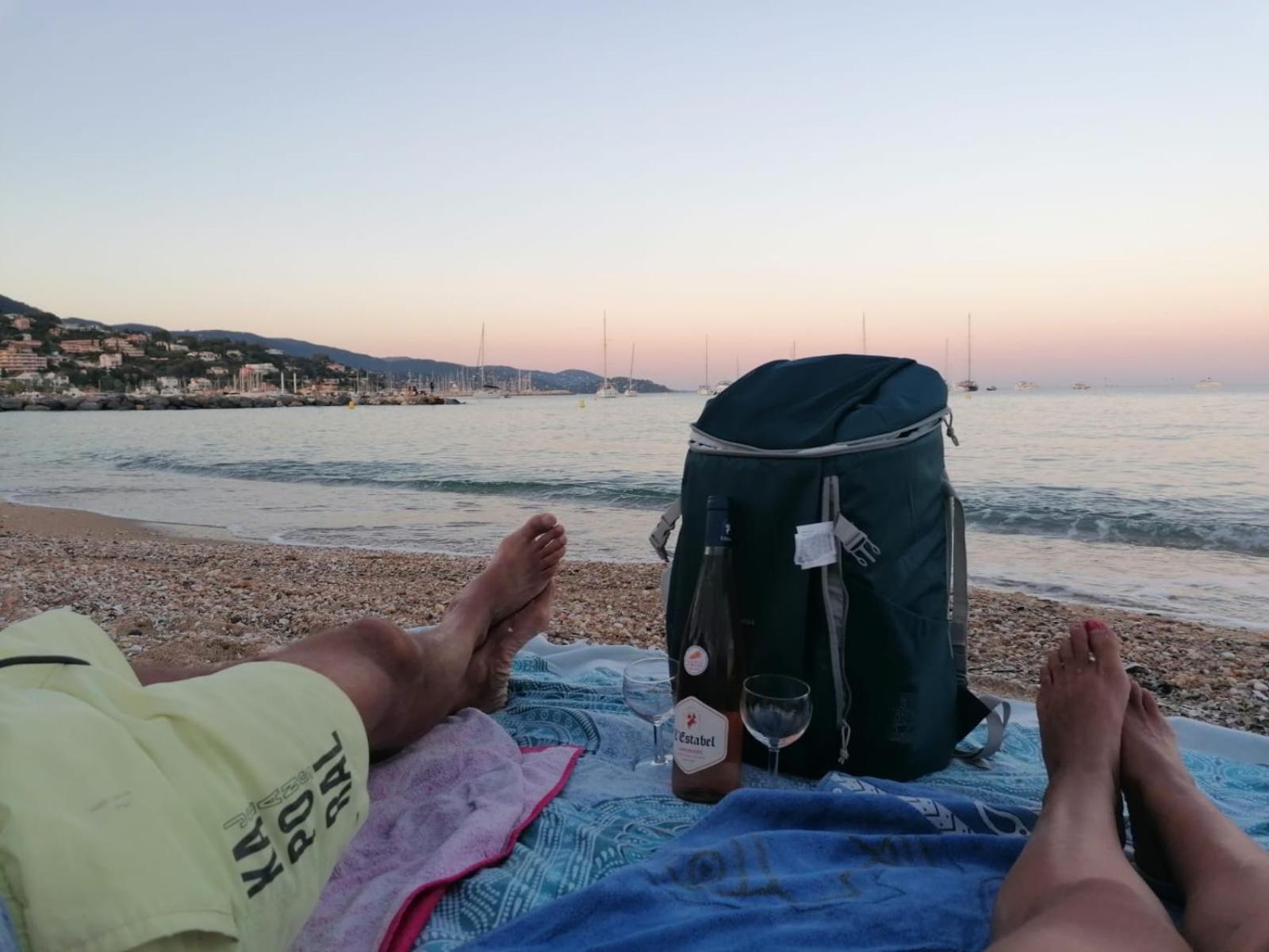 Studio Avec Coin Nuit, 100 M De La Mer Le Lavandou Exteriör bild